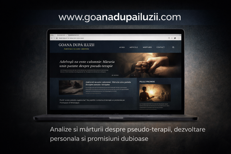 Pseudo-terapii si promisiuni fara baza stiintifica – Goana dupa Iluzii,
